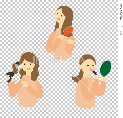 身だしなみ 準備 女性 ヘアアイロン 3セット 身だしなみ 準備 女性 ヘアアイロン 3セット 60895738