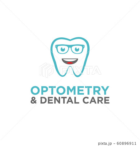 Optometry & Dental Care logo design template 60896911