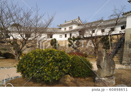 姫路城西の丸ヌの櫓の写真素材