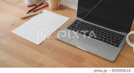 Cropped shot of comfortable artist workplace with Cropped shot of comfortable artist workplace with 60900618