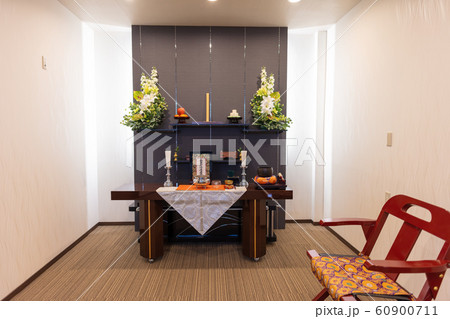 祭壇・お葬式・通夜・式場・告別式・葬儀・葬祭 ・家族葬・供花・花・生花 60900711