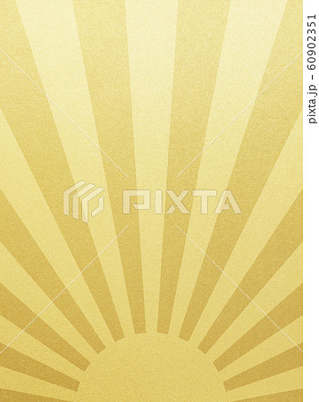 背景-和-和風-和柄-和紙-金箔-太陽 60902351