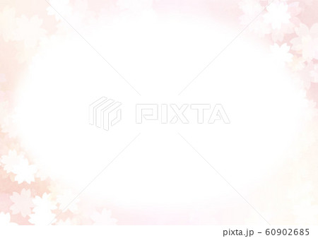 A3 桜の和風背景素材1 横 A3 桜の和風背景素材1 横 60902685