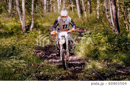motocross enduro rider 60903504