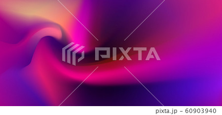 Illustration abstract glowing, neon light, minimal bright fluid, liquid gradient background. Vector modern trendy, graphic design, digital art on vibrant color. Design for poster, banner, template 60903940