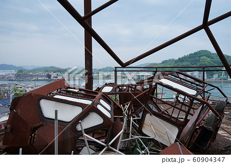 廃墟　広島県尾道市　うずしお観光ホテル 60904347