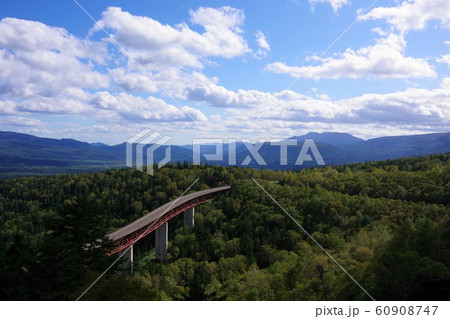 北海道　三国峠　松見大橋 60908747