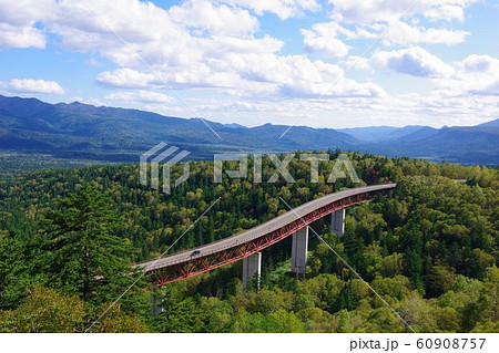 北海道　三国峠　松見大橋 60908757