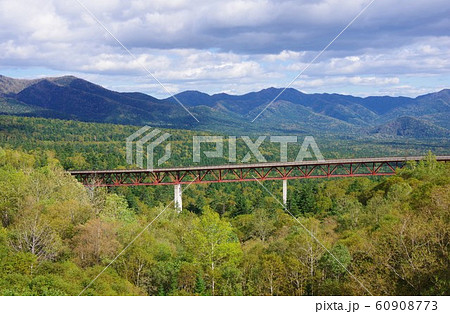 北海道　三国峠　松見大橋 60908773