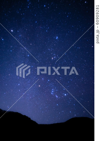 阿智村　星空　縦 60909281