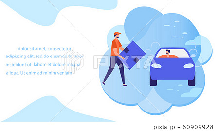 Vector People car Taxi, freight service transport Vector People car Taxi, freight service transport 60909928