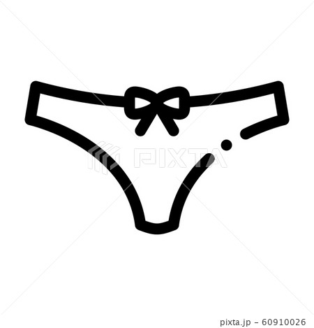 Mini Pants Icon Vector Outline Illustration Mini Pants Icon Vector Outline Illustration 60910026