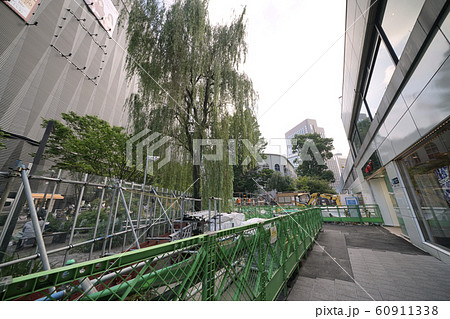日本の東京都市景観 東京メトロ・銀座駅C1連絡口前 60911338