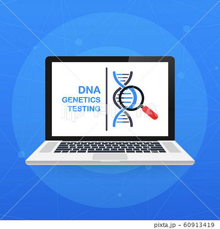 DNA testing, genetic diagnosis concept. Genetic DNA testing, genetic diagnosis concept. Genetic 60913419