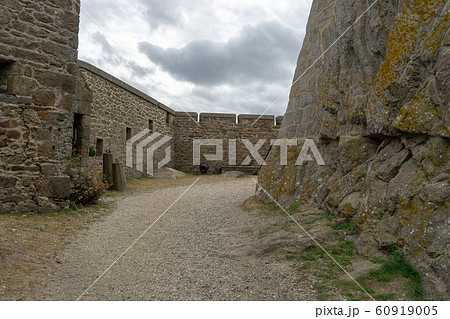 Low sea tide in San Malo travel visit 60919005