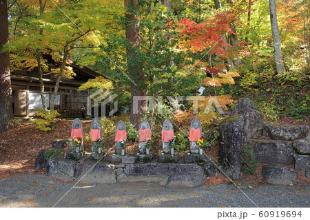 飛騨民俗村・紅葉の飛騨の里と六地蔵 飛騨民俗村・紅葉の飛騨の里と六地蔵 60919694