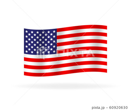 Original and simple United State of America flag. 60920630