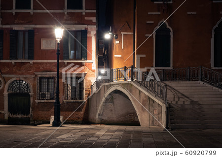 Venice old street night panorama, Venice, Italy Venice old street night panorama, Venice, Italy 60920799