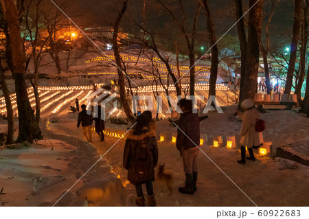 青根温泉　雪あかり 60922683