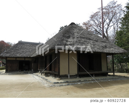 古河公方公園の民家園にある旧飛田家住宅（古河桃まつり開催期間） 60922728