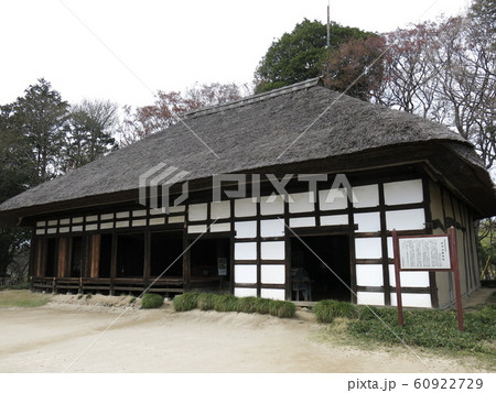 古河公方公園の民家園にある旧中山家住宅(古河桃まつり開催期間) 古河公方公園の民家園にある旧中山家住宅(古河桃まつり開催期間) 60922729