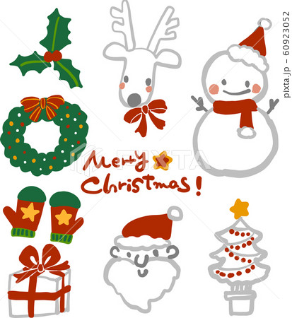 Christmas material - Stock Illustration [107263292] - PIXTA