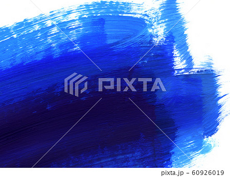 Blue and white hand drawn paint background 60926019