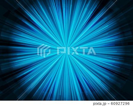 abstract blue light rays vector illustration 60927296