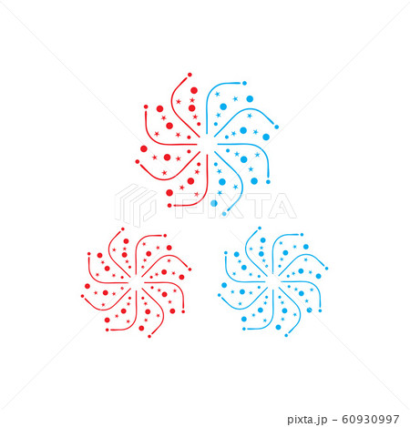 Firework vector icon illustration design template Firework vector icon illustration design template 60930997