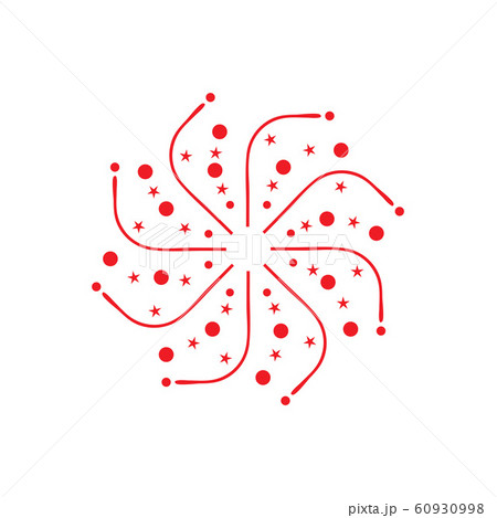Firework vector icon illustration design template Firework vector icon illustration design template 60930998