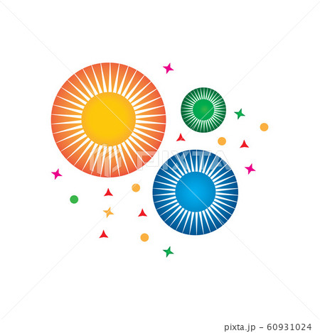 Firework vector icon illustration design template Firework vector icon illustration design template 60931024