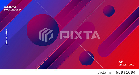 Abstract memphis vector background design. Vibrant Abstract memphis vector background design. Vibrant 60931694