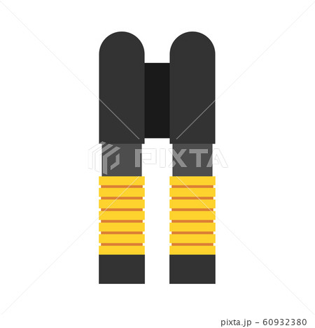 Street light vector icon design isolated white. 60932380