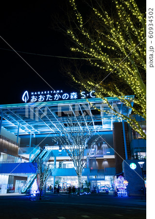 流山おおたかの森駅前風景 イルミネーション<2019年12月千葉県流山市> 流山おおたかの森駅前風景 イルミネーション<2019年12月千葉県流山市> 60934502