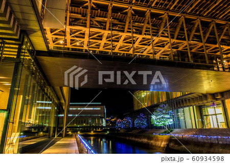 長崎県美術館ライトアップ・イルミネーション　【長崎市】 60934598