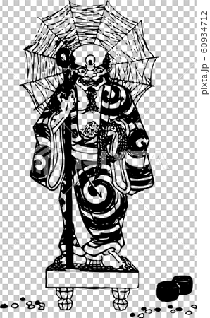 土蜘蛛 插圖素材 60934712 Pixta圖庫