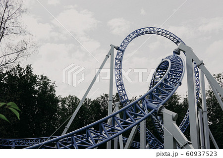 roller coaster attractions fun in the park for children 60937523