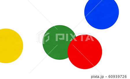 丸いボールの弾む抽象的な背景イメージ素材 丸いボールの弾む抽象的な背景イメージ素材 60939726