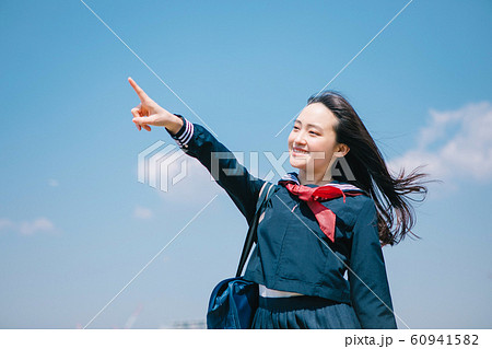 高校生 青空 高校生 青空 60941582