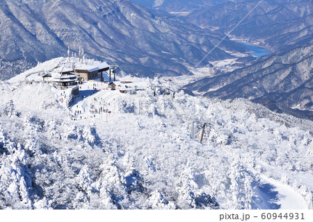 徳裕山 雪景色 冬 60944931