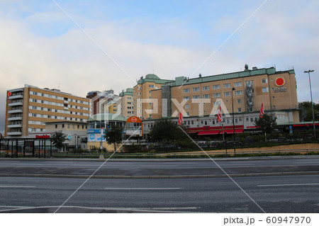 スウェーデン、ストックホルム近郊のソルナ市の中心部、ソルナセンター 60947970