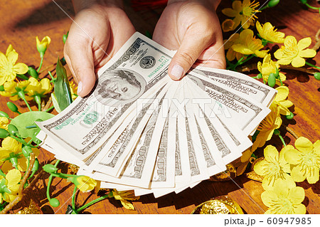 Money for Lunar New Year gifts 60947985