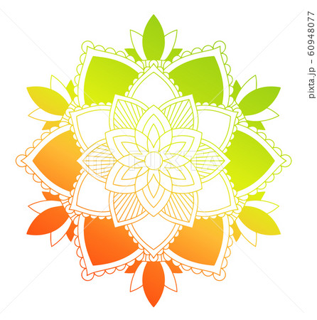 Mandala patterns on isolated background Mandala patterns on isolated background 60948077