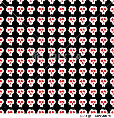 Skulls seamless pattern 60950076