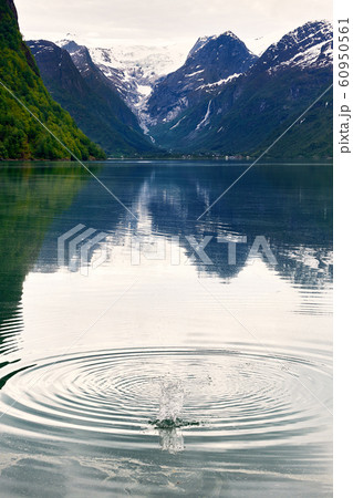 travelling norwegian fjord nature by cruise ship travelling norwegian fjord nature by cruise ship 60950561