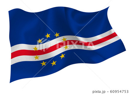 カーボベルデ　国　旗　アイコン 60954753