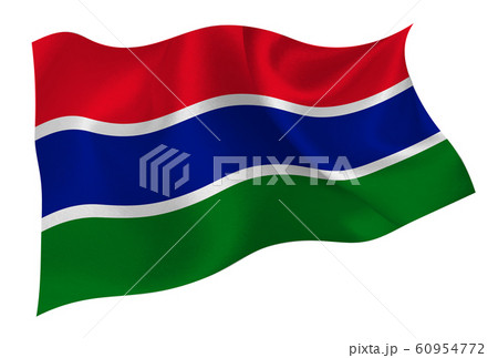 ガンビア　国　旗　アイコン 60954772