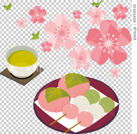 櫻花年糕和三色餃子 60959938