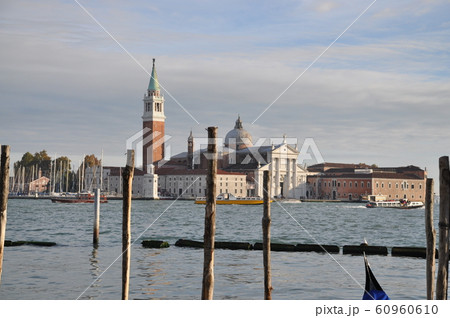 サン ジョルジョ マッジョーレ島の写真素材