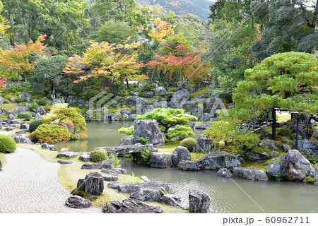 京都 醍醐寺 三宝院庭園の写真素材